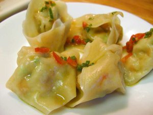 Chinese wonton picture
